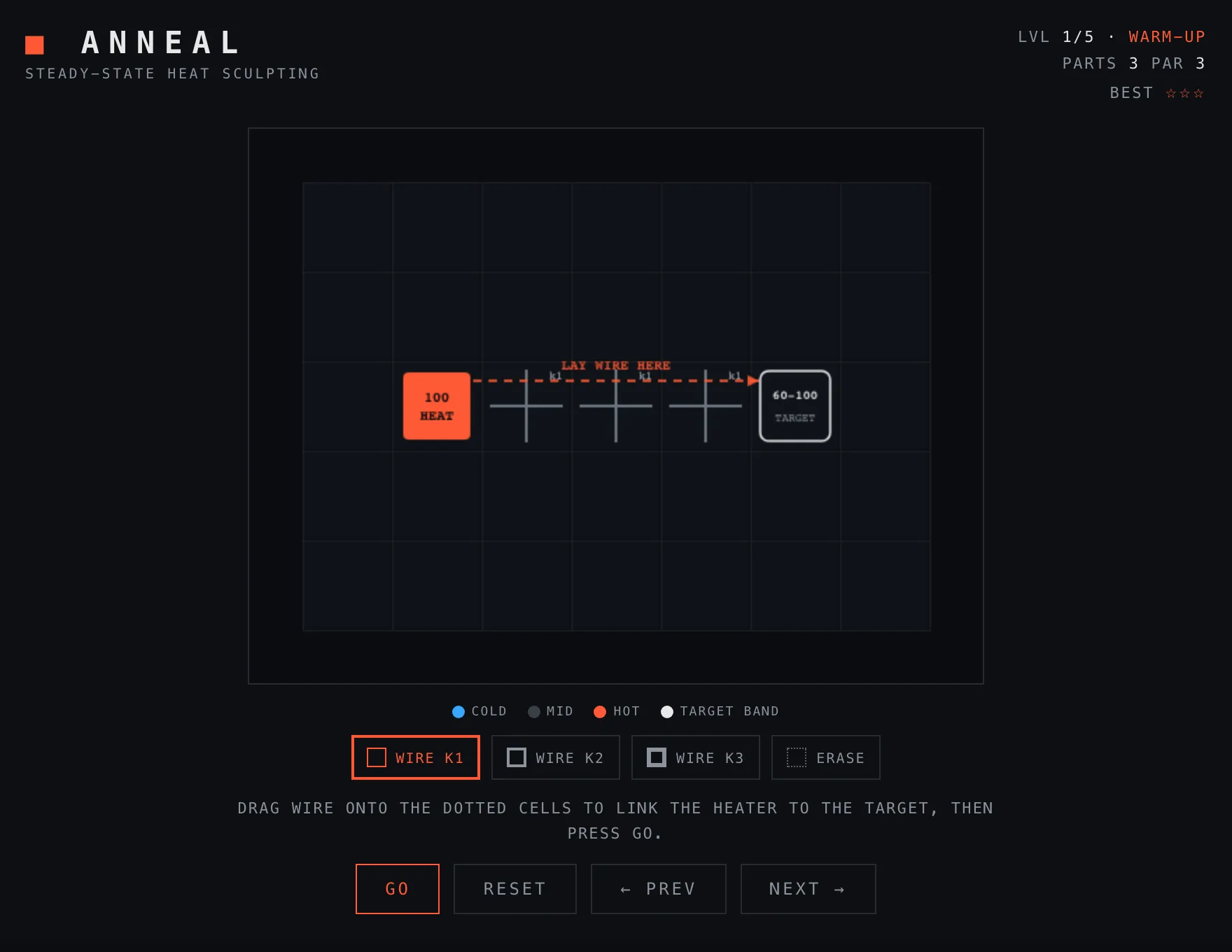 Anneal — Assembled stage of play
