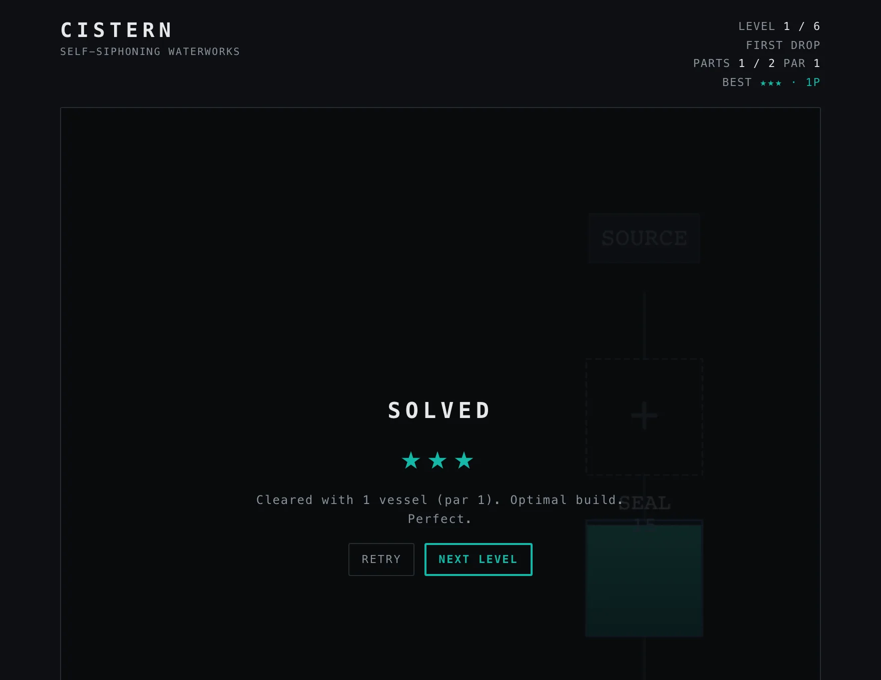 Cistern — gameplay screenshot