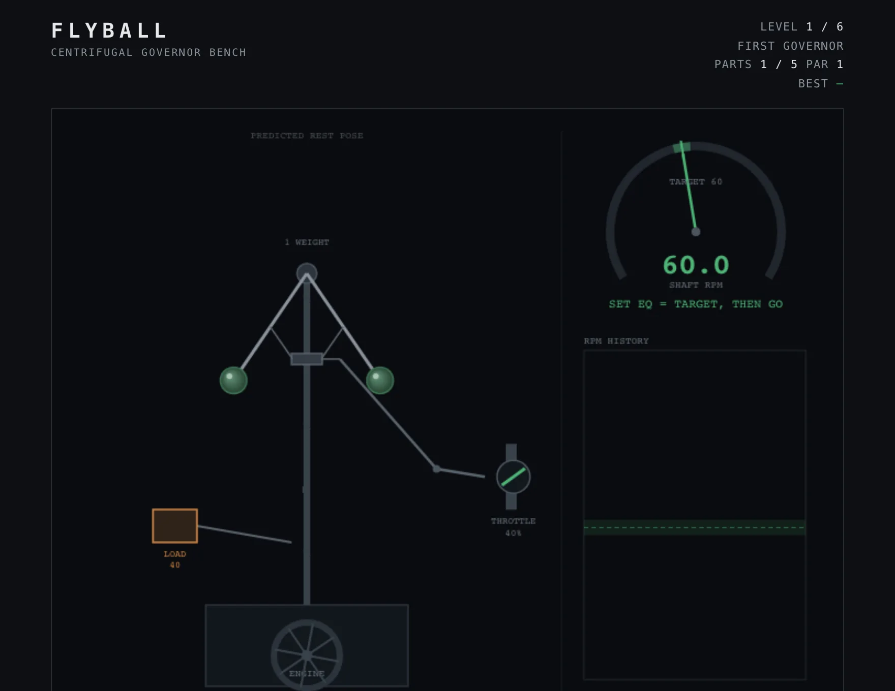 Flyball — Assembled stage of play