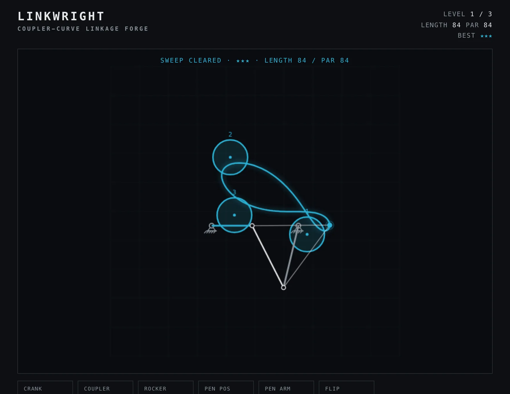 Linkwright — gameplay screenshot