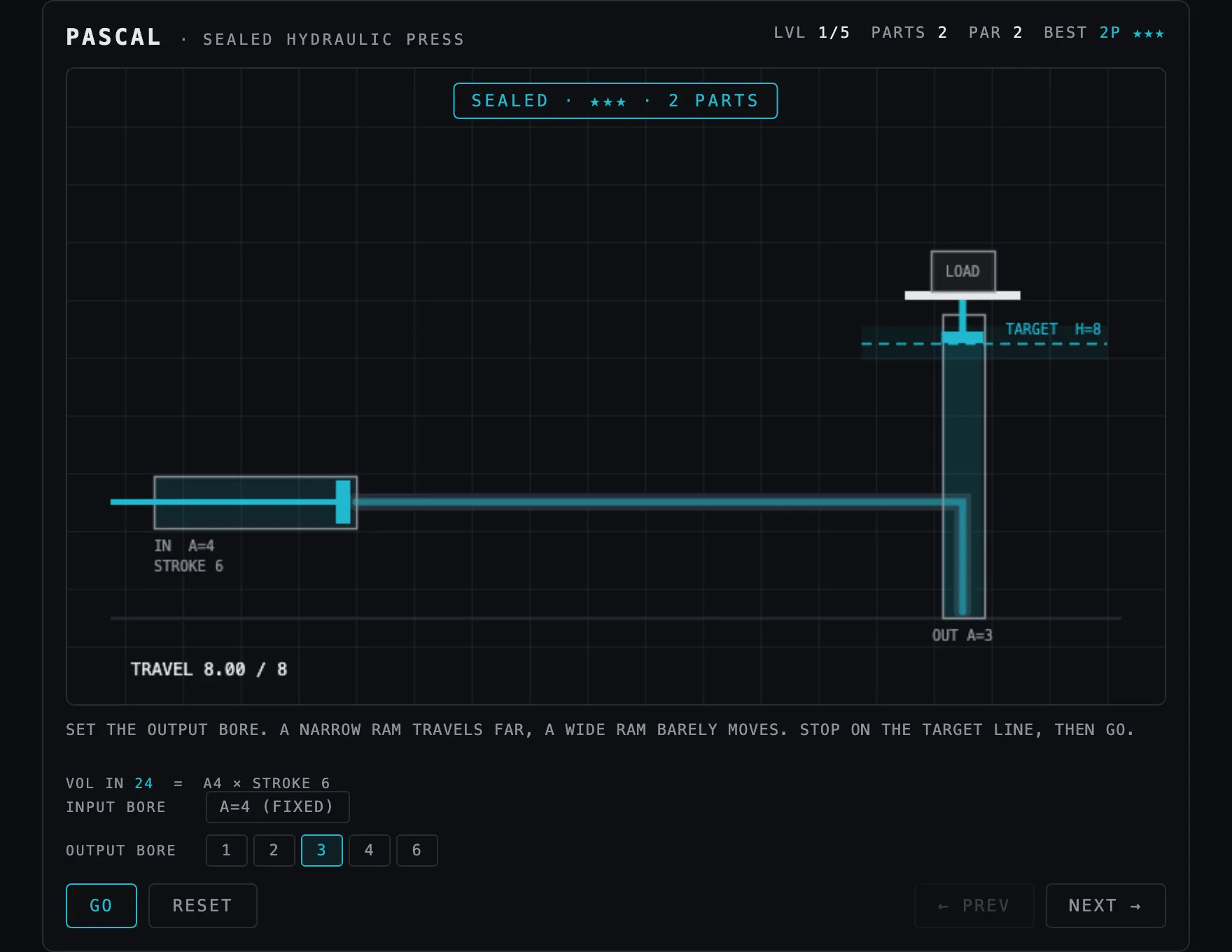 Pascal — gameplay screenshot