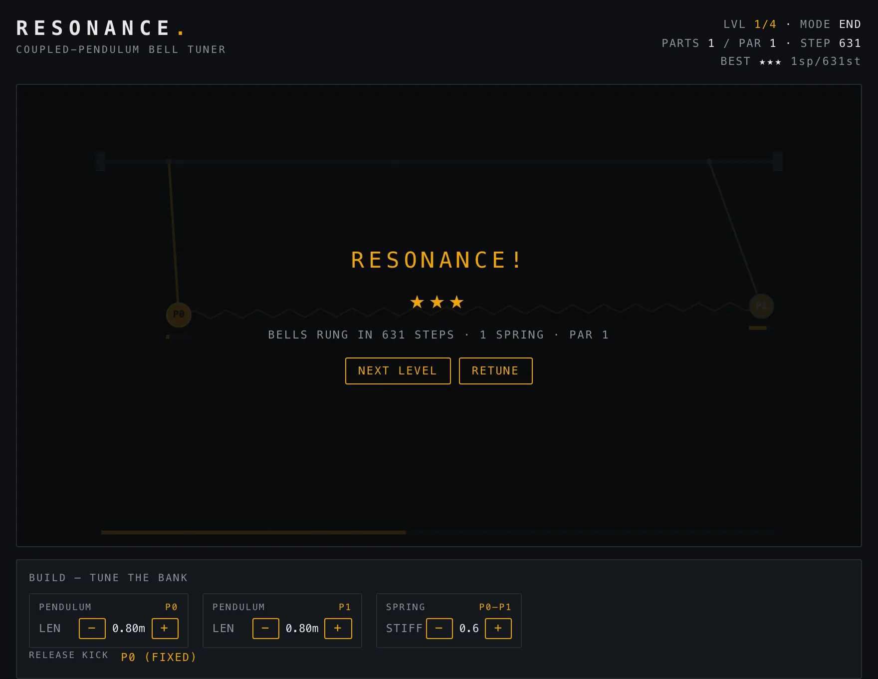Resonance — gameplay screenshot